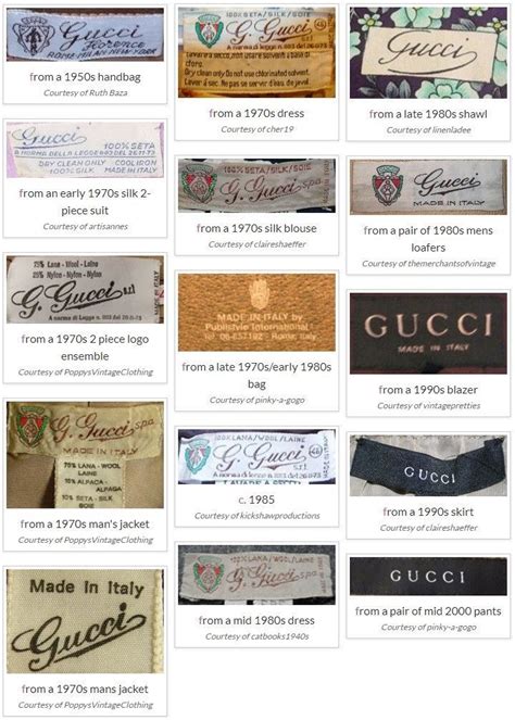 gucci clothing tags|authentic Gucci clothing tags.